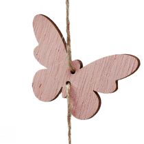 položky Zvonkohra dekorácia motýle dekorácia do okna drevo Ø15cm 55cm