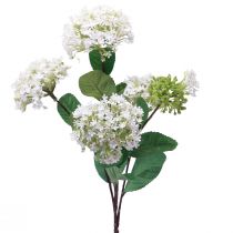 položky Umelá kvetina snehová guľa rastlina Virburnum biela Ø8cm 64cm