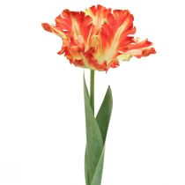 položky Umelý kvet papagáj tulipán umelý tulipán oranžový 69cm