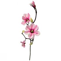 položky Umelý kvet Magnolia Konár Magnolia Umelá ružová 59cm 3ks