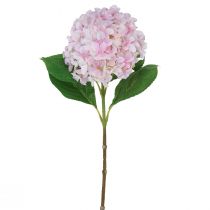 položky Hortenzia umelá svetloružová umelý kvet ružová Ø15,5cm 45cm