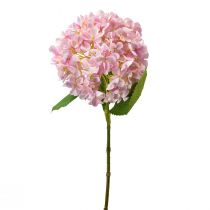 položky Hortenzia umelá svetloružová umelý kvetinový záhradný kvet 65cm