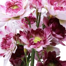 položky Umelé kvety Umelé astry hodvábne kvety fialové 80cm