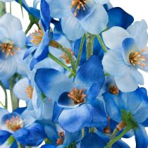 položky Delphinium Delphinium umelé kvety modré 78cm 3 ks