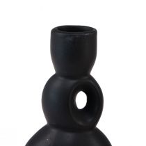 položky Svietnik keramický svietnik čierny H13cm 2 ks