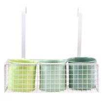 položky Kvetináč na zavesenie balkónová dekorácia kuchynská dekorácia L26cm