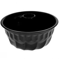položky Kuchynská dekorácia čierna forma na tortu Gugelhupf kovová Ø23cm
