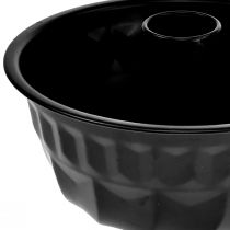 položky Kuchynská dekorácia čierna forma na tortu Bundt plech kovový Ø23cm