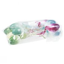 položky Kvetinová zátka Veľkonočné vajíčko plastové vajíčka farebné 4×5,5cm 10 ks