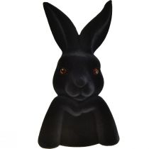 položky Thinking Rabbit Bust Black Flocked – 2. kvalita – Veľká noc 16,5×13×27cm