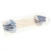 položky Námorná dekorácia čln kvetinová zátka dekorácia loď 7cm 14ks