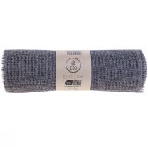 položky Behúň jutová stuha na stôl jutová stuha hnedá taupe 30cm 5m