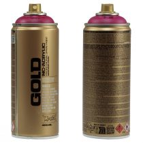 položky Farba v spreji lak v spreji Pink Montana Gold hodvábne matná 400ml