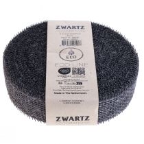 položky Jutová stuha sieťová stuha dekoračná stuha jutová hnedá taupe 5cm 40m