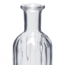 položky Váza na fľašu sklenená váza vysoká váza číra Ø7,5cm V19,5cm