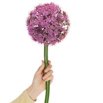 položky Umelý kvet cesnaku, okrasná cibuľa, elegantná dekorácia izby, 90 cm