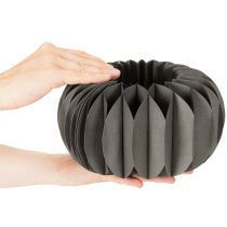 Článok Papierové ozdobné krúžky s včelinou z tekvice 24 cm, 4 ks