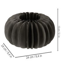 Článok Papierové ozdobné krúžky s včelinou z tekvice 24 cm, 4 ks