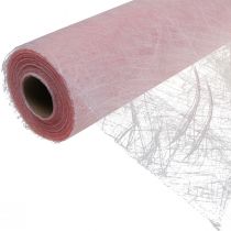 položky Deco fleecový behúň na stôl Sizoweb ružový 30cm 25m