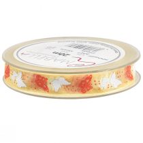 položky Organzová stuha motýlia stuha žltá 15mm 20m