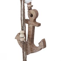 položky Dekoračný vešiak morské drevo kotva morský koník L60cm