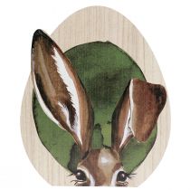 Veľkonočná dekorácia drevený zajačik dekorácia prírodná farba 33cm×45cm