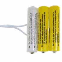 položky Batériový adaptér biely 3m 4,5V 3 x AAA