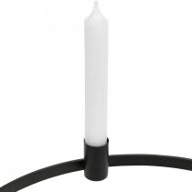 položky Stojan na sviečky kovový čierny Ø35cm