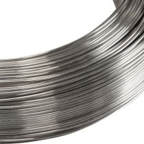 položky Hliníkový drôt 1,5 mm 1 kg strieborný - Flexibilný remeselný drôt, kvetinársky drôt, šperkový drôt, bonsajový drôt, DIY dekorácie