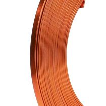 položky Hliníkový plochý drôt Oranžový 5mm 10m