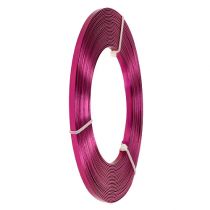 položky Hliníkový plochý drôt ružový 5mm 10m