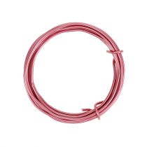 položky Hliníkový drôt 2mm ružový 3m