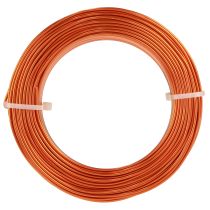 položky Hliníkový drôt na remeslá, oranžový, Ø2mm, 500g, 60m, na DIY dekorácie