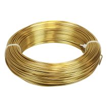 položky Hliníkový drôt Ø2mm 500g 60m zlatý