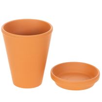 položky Zásobník vody Aquasafe s pítkou proti hmyzu do záhrady, na balkón, na terasu, 12 cm, 3 kusy