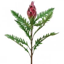 položky Umelý artičok ružový umelé rastliny deko jeseň V68cm