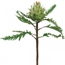 položky Umelý artičok zelený deko jesenný Ø7,5cm V43cm