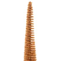 položky Umelá vianočná ozdoba na stromček, tenká, s dreveným podstavcom, 40 cm, 3 kusy