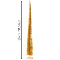 položky Dekoratívny úzky vianočný stromček, vysoká vianočná ozdoba, 80 cm