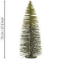 položky Umelý zelený vianočný stromček na zimnú dekoráciu, 70 cm