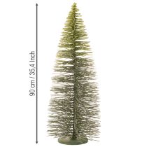 položky Umelý zelený vianočný stromček so stojanom na dekoráciu stola, 90 cm