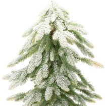 položky Umelá jedľa so snehovou výzdobou, zima a Vianoce, 95 cm
