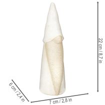 položky Dekoratívna figúrka škriatka na státie, vianočná dekorácia, keramická, 22 cm