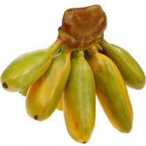 položky Umelý banánový zväzok Dekoratívne ovocné baby banány L7-9cm