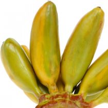 položky Umelý banánový zväzok Dekoratívne ovocné baby banány L7-9cm