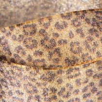 položky Darčeková stuha s leopardím vzorom na kreatívnu dekoráciu a floristiku, 25 mm x 20 m
