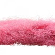 položky Remeselný materiál, sisalová tráva, prírodný materiál ružová 300g