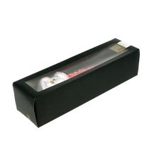 položky Figúrka snehuliaka na strome 30 cm červená, biela