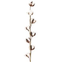 Článok Umelá bavlnená vetvička s 8 skutočnými kvetmi, 78 cm