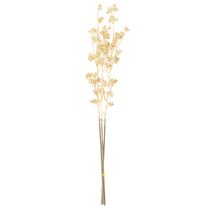 položky Umelá dekorácia z bobuľovej vetvy, zlatá, 70 cm, 3 kusy